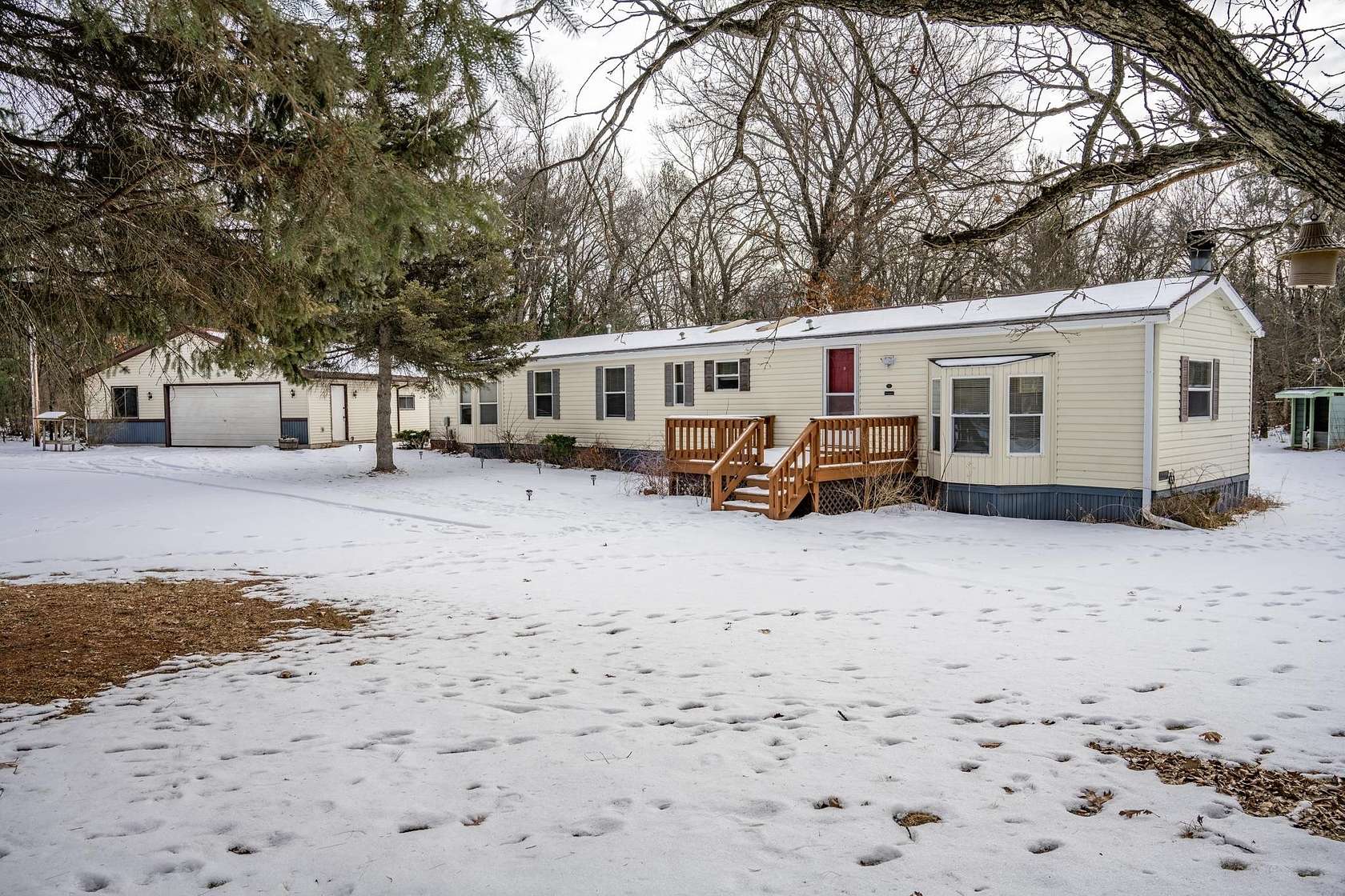 5 Acres of Residential Land with Home for Sale in Grand Marsh, Wisconsin