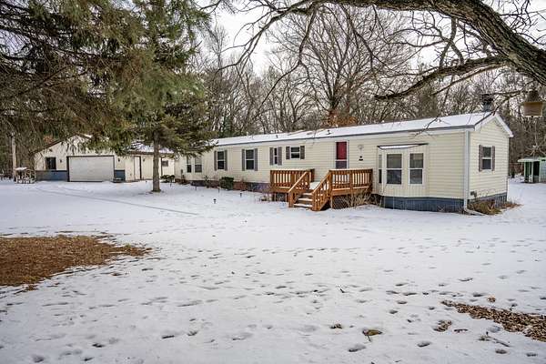 5 Acres of Residential Land with Home for Sale in Grand Marsh, Wisconsin