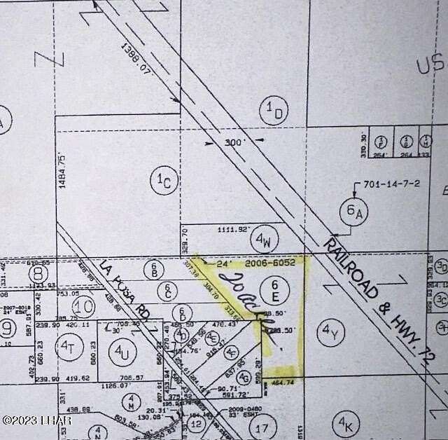 21.4 Acres of Land for Sale in Bouse, Arizona