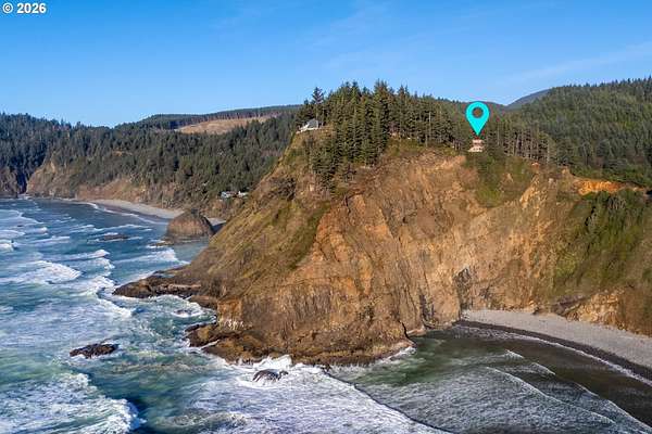 2.5 Acres of Residential Land with Home for Sale in Oceanside, Oregon