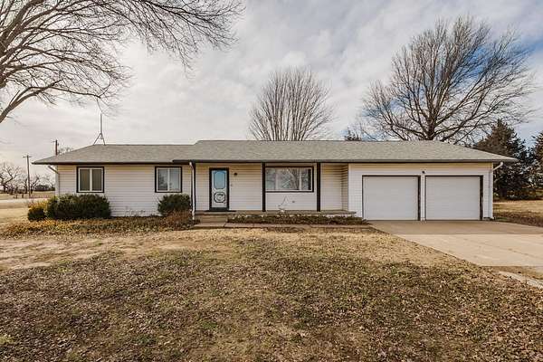 1.63 Acres of Residential Land with Home for Auction in Mount Hope, Kansas