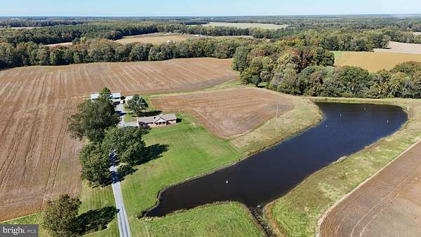 583 Acres of Land with Home for Sale in Trappe, Maryland