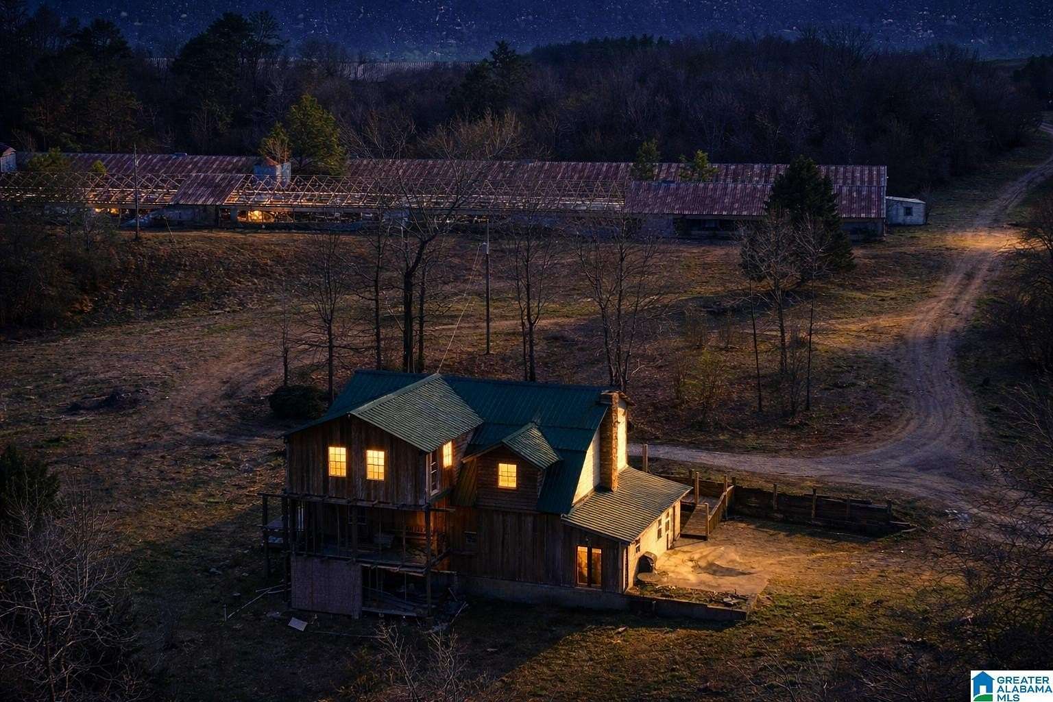 29 Acres of Recreational Land with Home for Sale in Pell City, Alabama