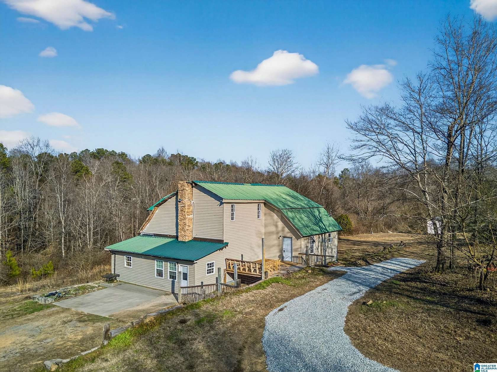 29 Acres of Recreational Land with Home for Sale in Pell City, Alabama
