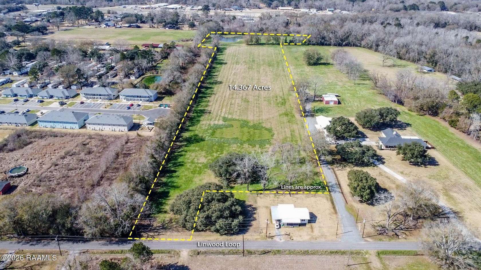 14 Acres of Land for Sale in Opelousas, Louisiana