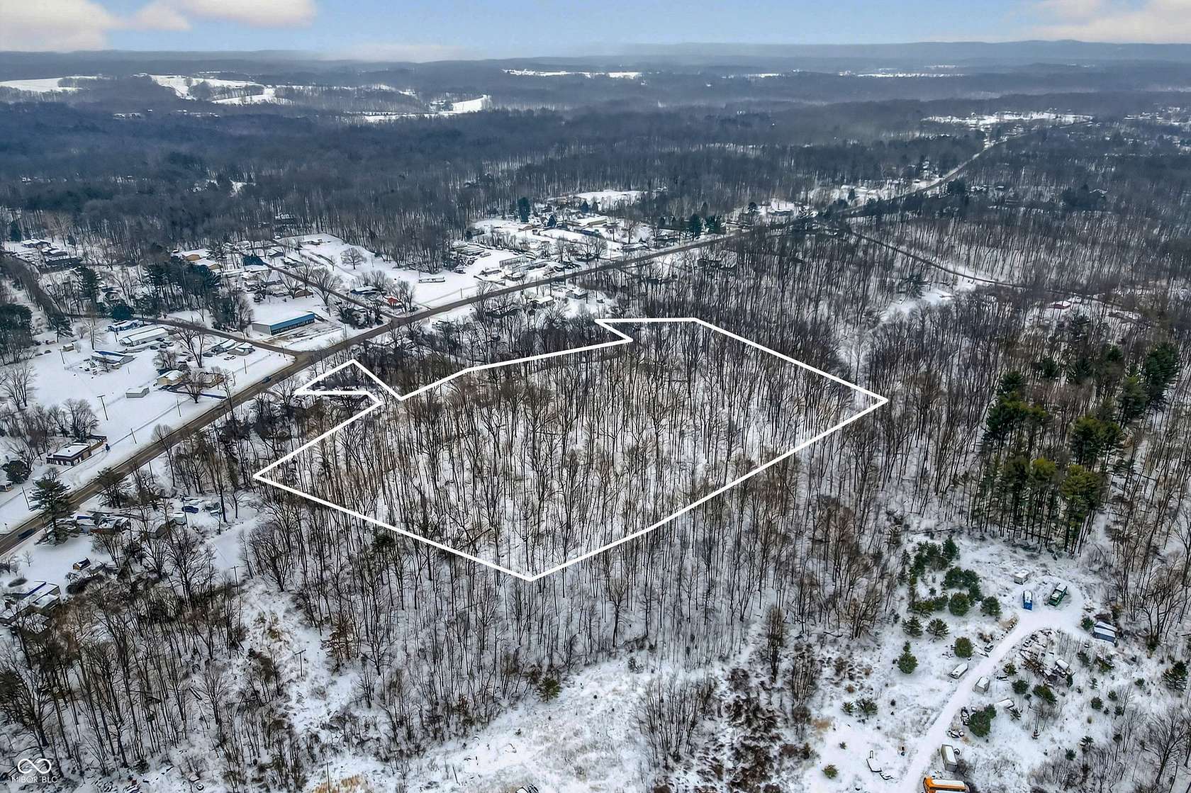 11 Acres of Recreational & Residential Land for Sale in Morgantown, Indiana