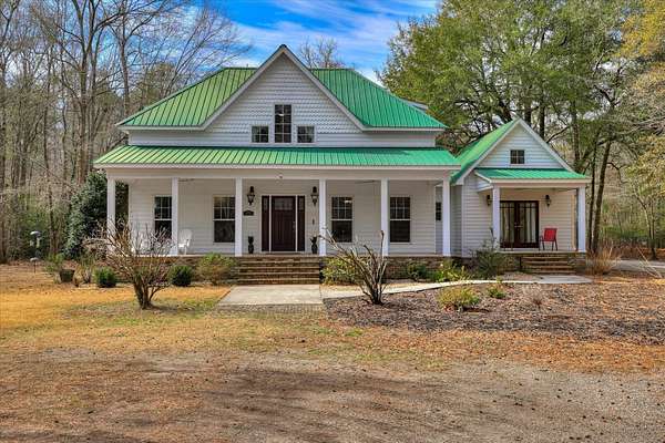 7.37 Acres of Land with Home for Sale in Aiken, South Carolina