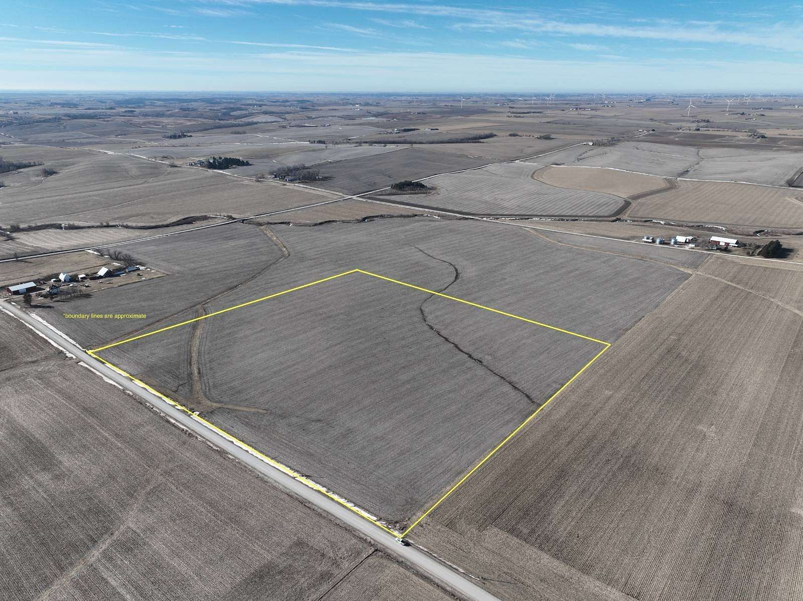 38 Acres of Agricultural Land for Auction in Traer, Iowa