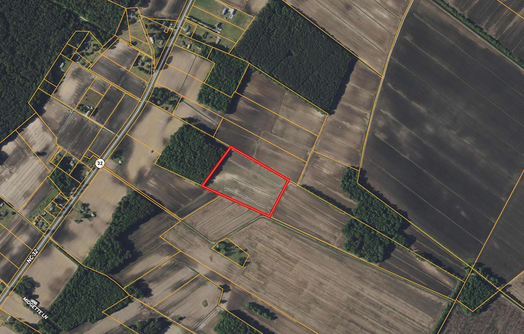 13.7 Acres of Land for Sale in Pantego, North Carolina