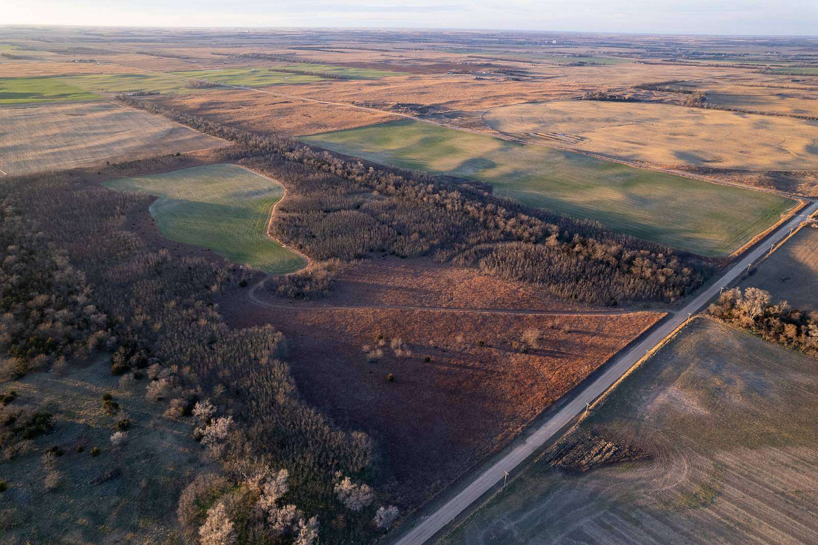 156 Acres of Land for Auction in Sylvia, Kansas