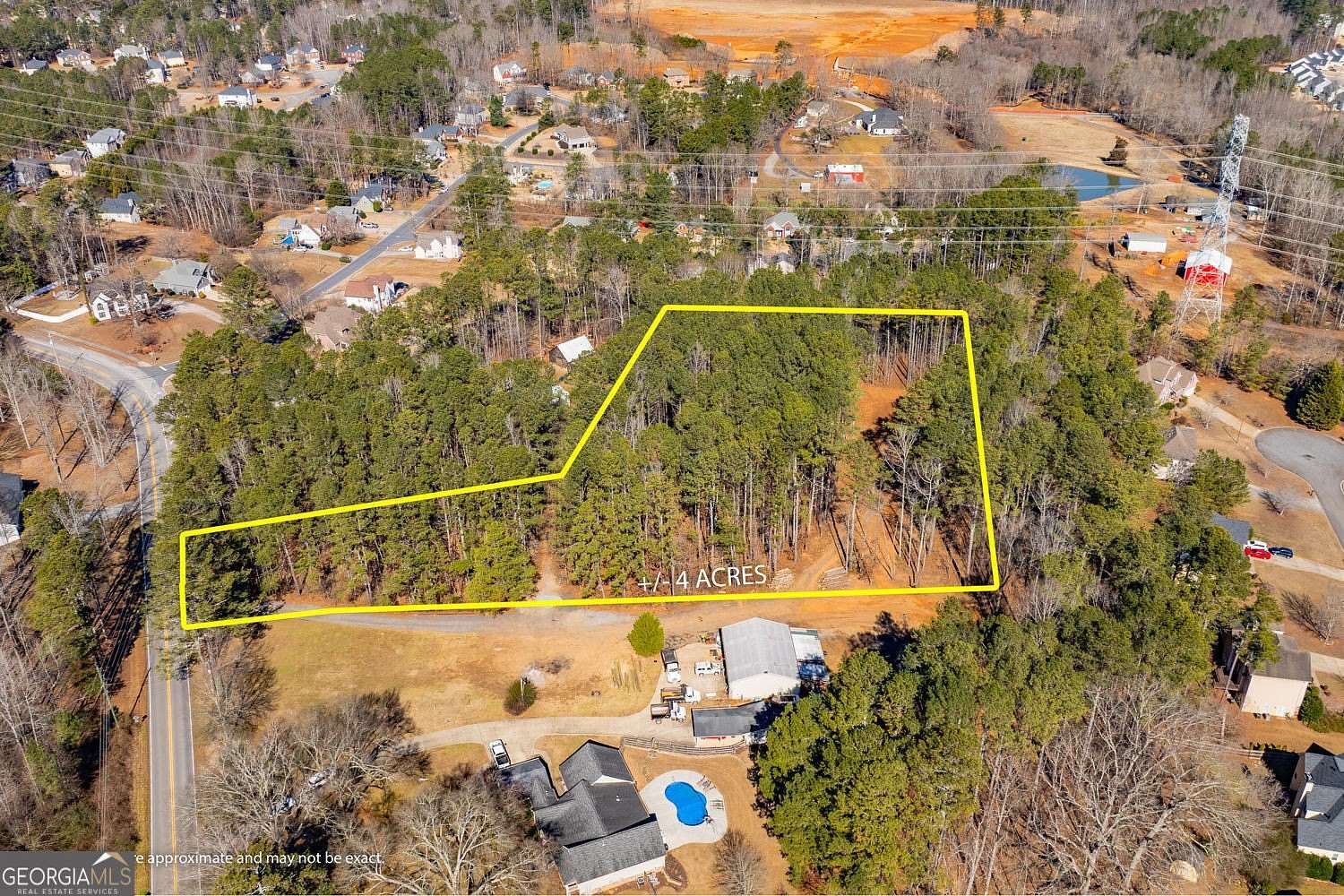 4 Acres of Residential Land for Sale in Acworth, Georgia