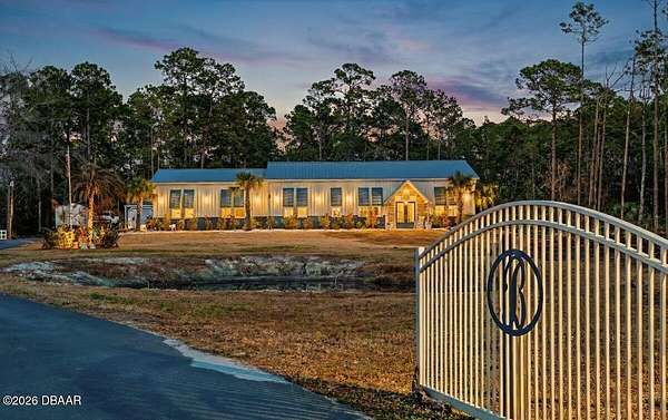 3.69 Acres of Land with Home for Sale in Ormond Beach, Florida