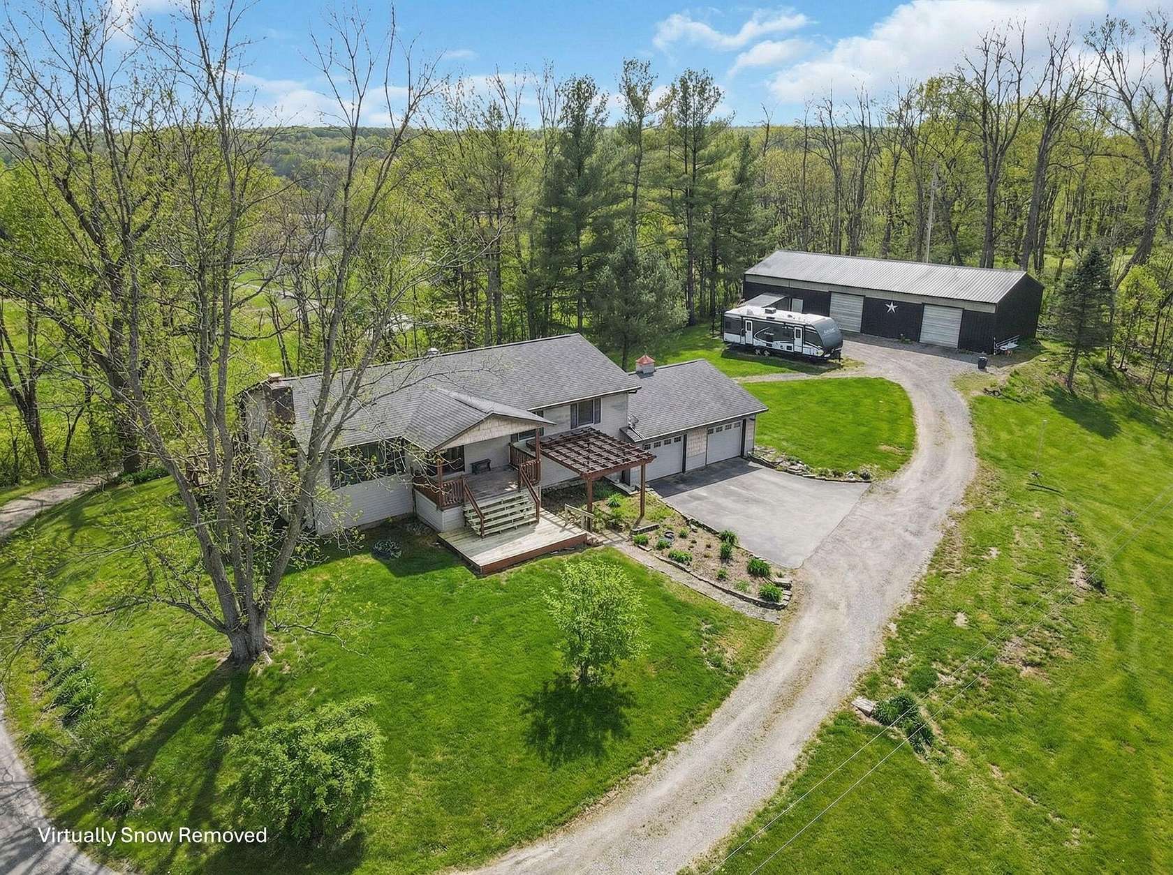 6.85 Acres of Land with Home for Sale in Newark, Ohio