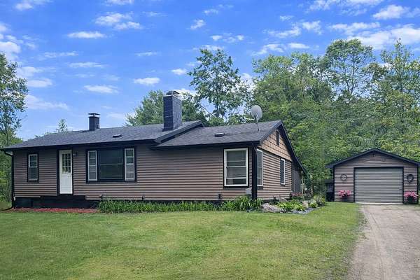 19.5 Acres of Recreational Land with Home for Sale in Longville, Minnesota
