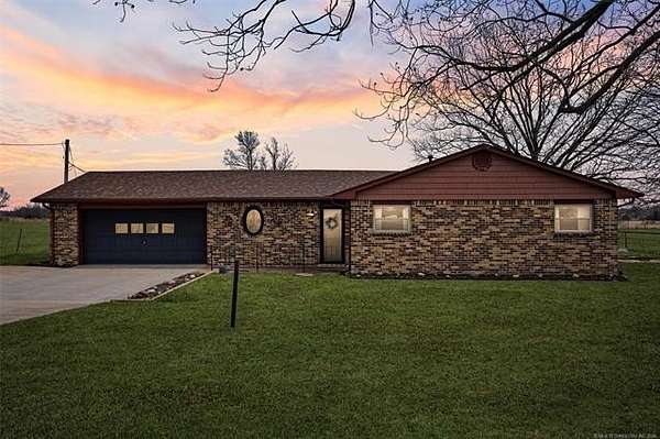 20.4 Acres of Agricultural Land with Home for Sale in Dewey, Oklahoma