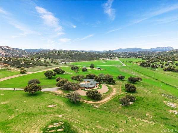 76.6 Acres of Agricultural Land with Home for Sale in Alpine, California