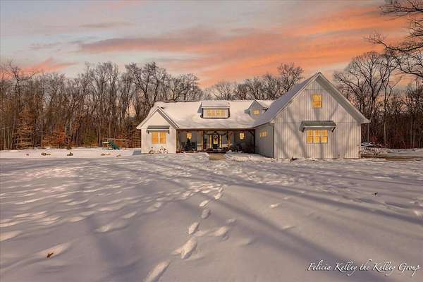 11.4 Acres of Land with Home for Sale in Pierson, Michigan