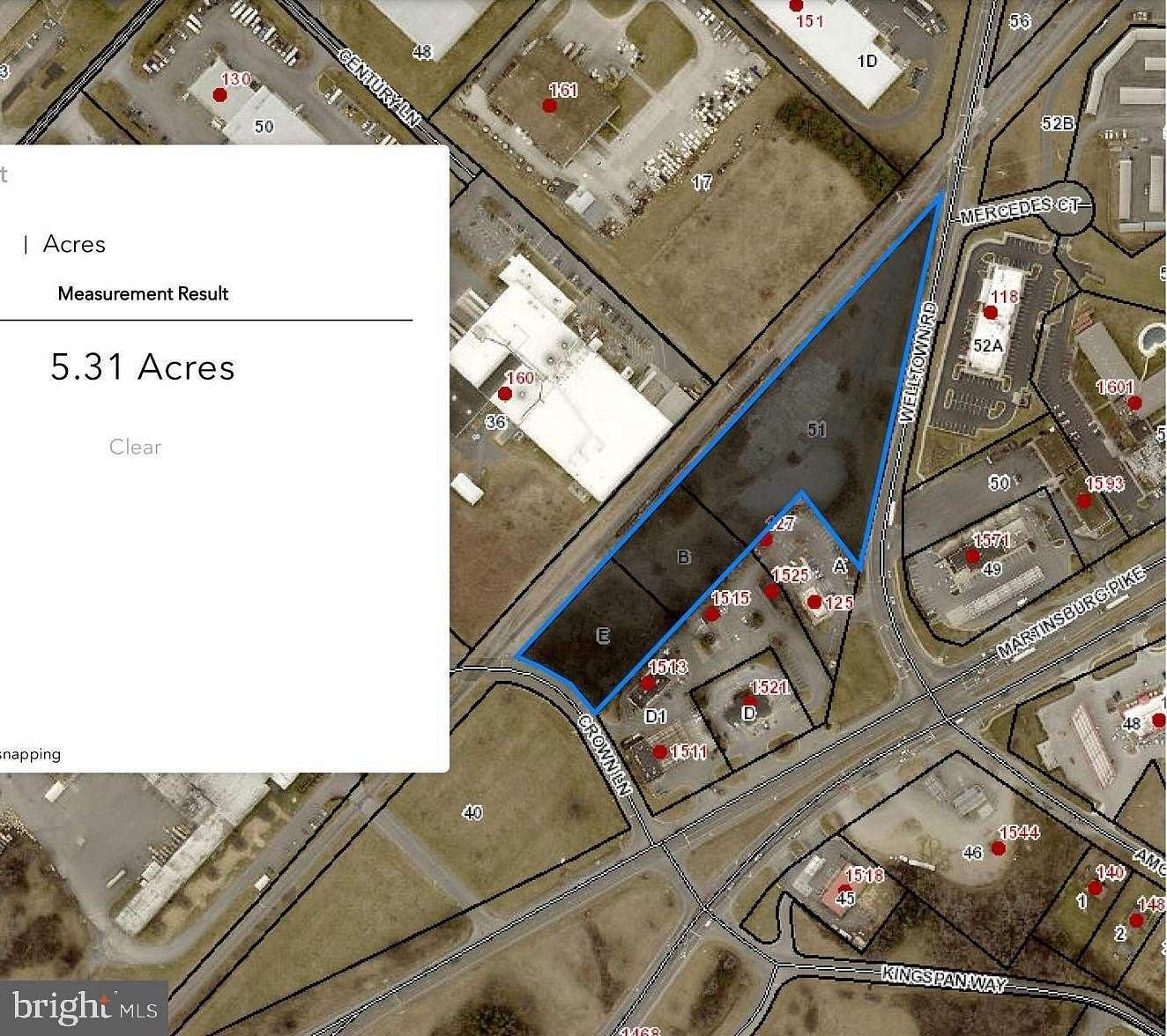 5.26 Acres of Mixed-Use Land for Lease in Winchester, Virginia