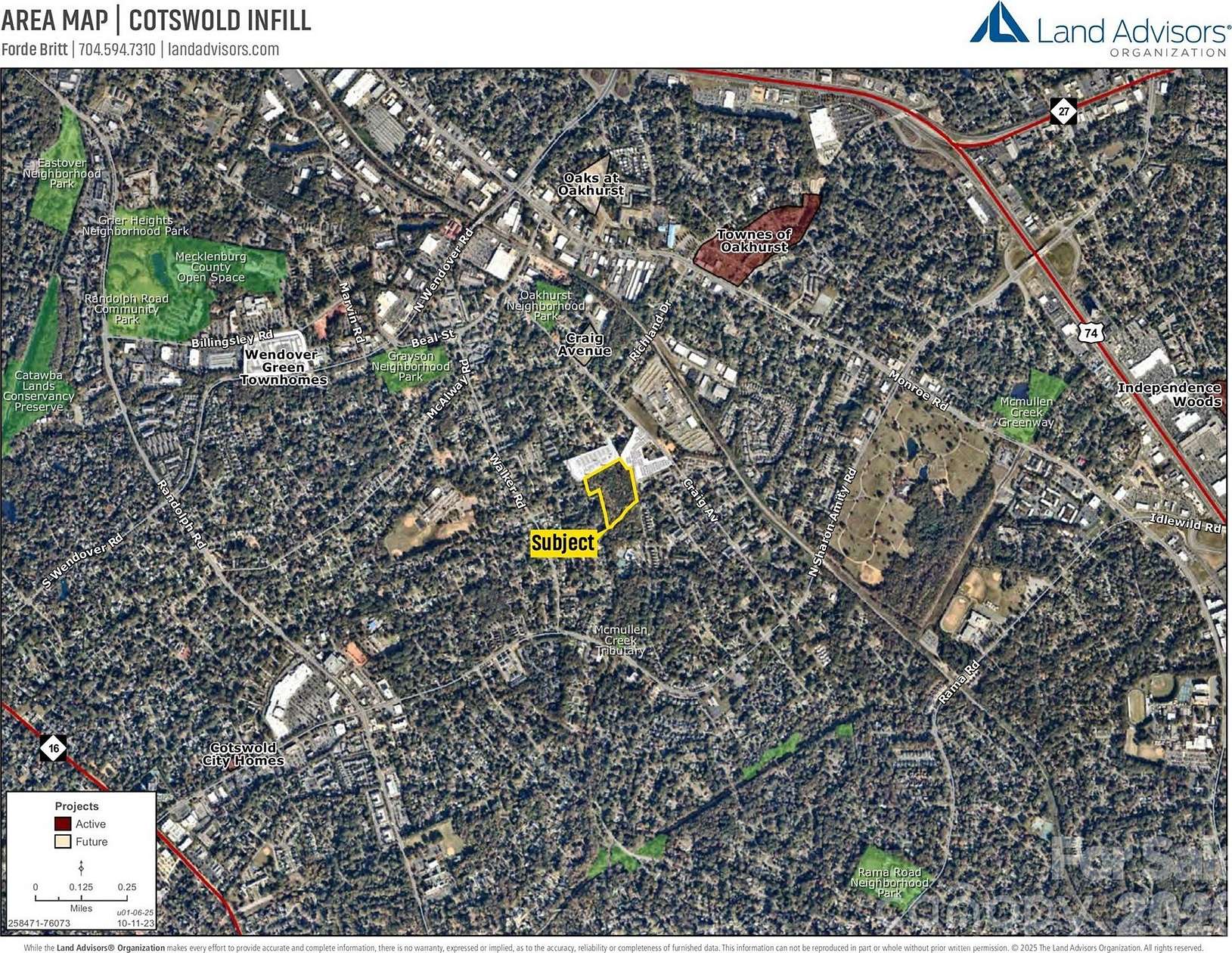 9.24 Acres of Residential Land for Sale in Charlotte, North Carolina