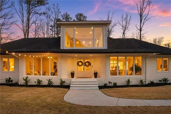 1.5 Acres of Land with Home for Sale in Smoke Rise, Georgia