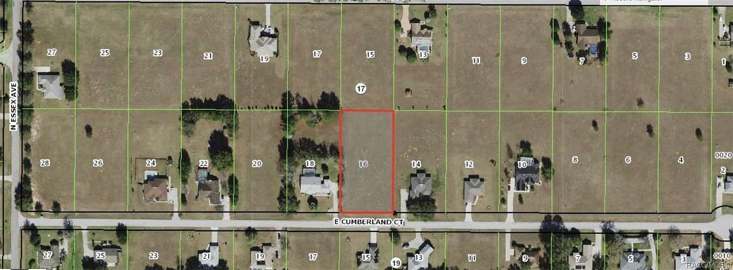 0.99 Acres of Residential Land for Sale in Hernando, Florida