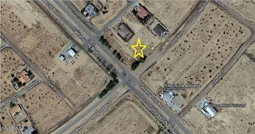 0.25 Acres of Commercial Land for Sale in California City, California