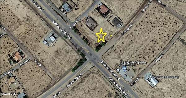 0.25 Acres of Commercial Land for Sale in California City, California