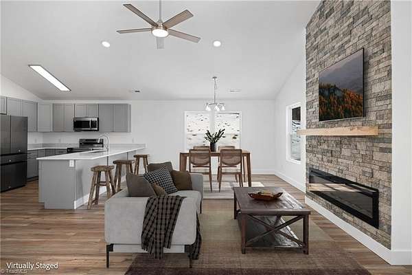 2.18 Acres of Residential Land with Home for Sale in Purlear, North Carolina