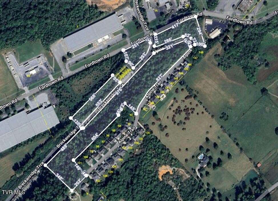 11.8 Acres of Land for Sale in Kingsport, Tennessee