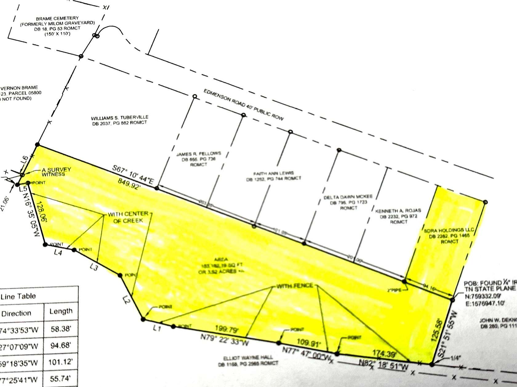4 Acres of Residential Land for Sale in Clarksville, Tennessee