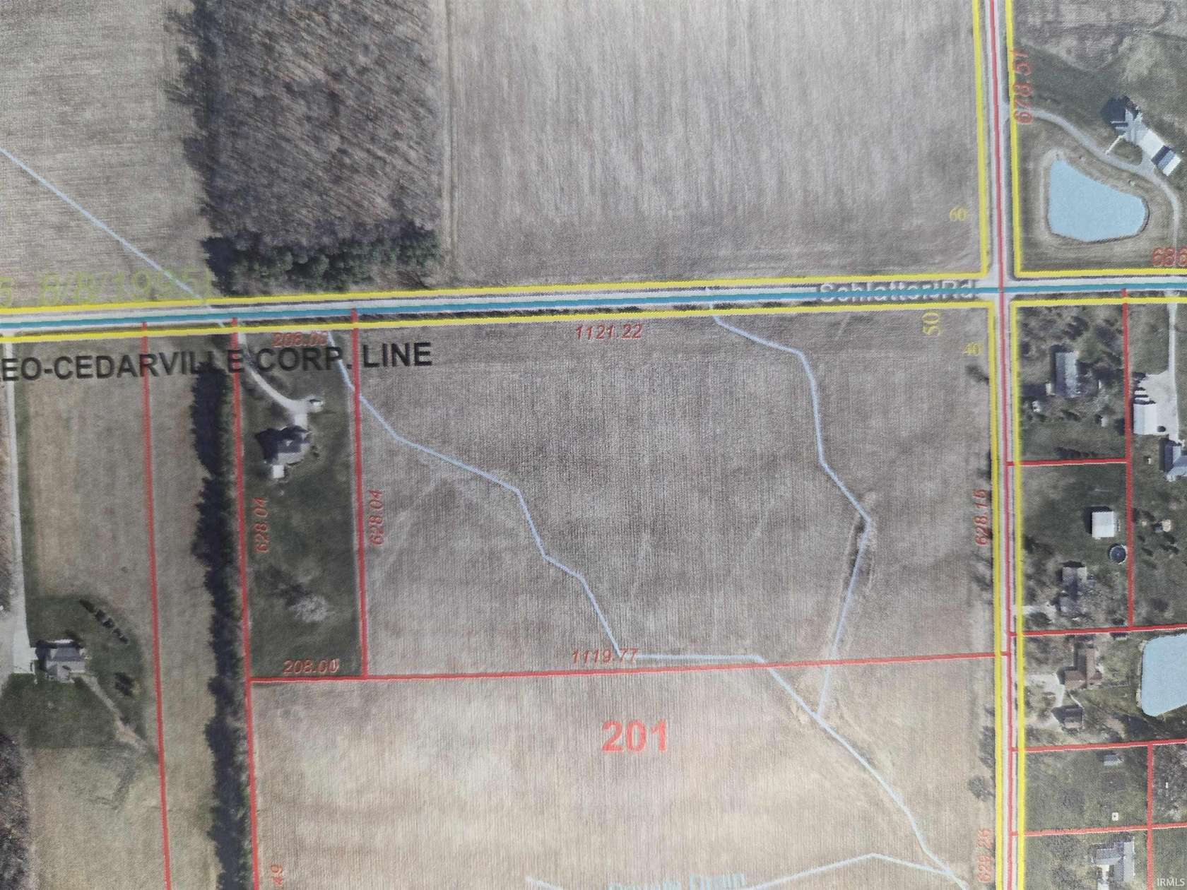 16.2 Acres of Land for Sale in Leo, Indiana