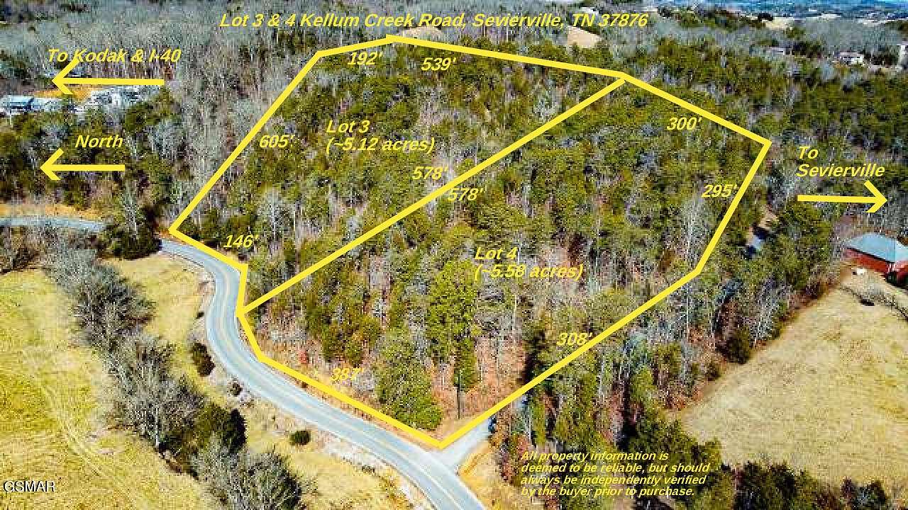 4.8 Acres of Residential Land for Sale in Sevierville, Tennessee