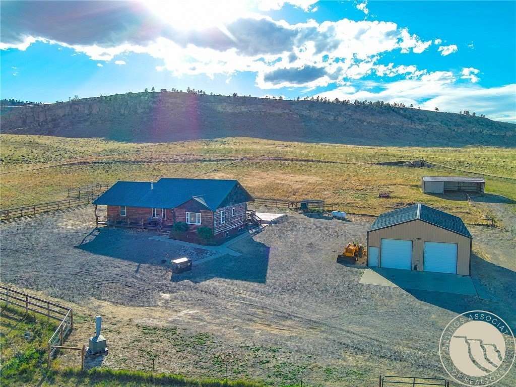 28.8 Acres of Land with Home for Sale in Fromberg, Montana