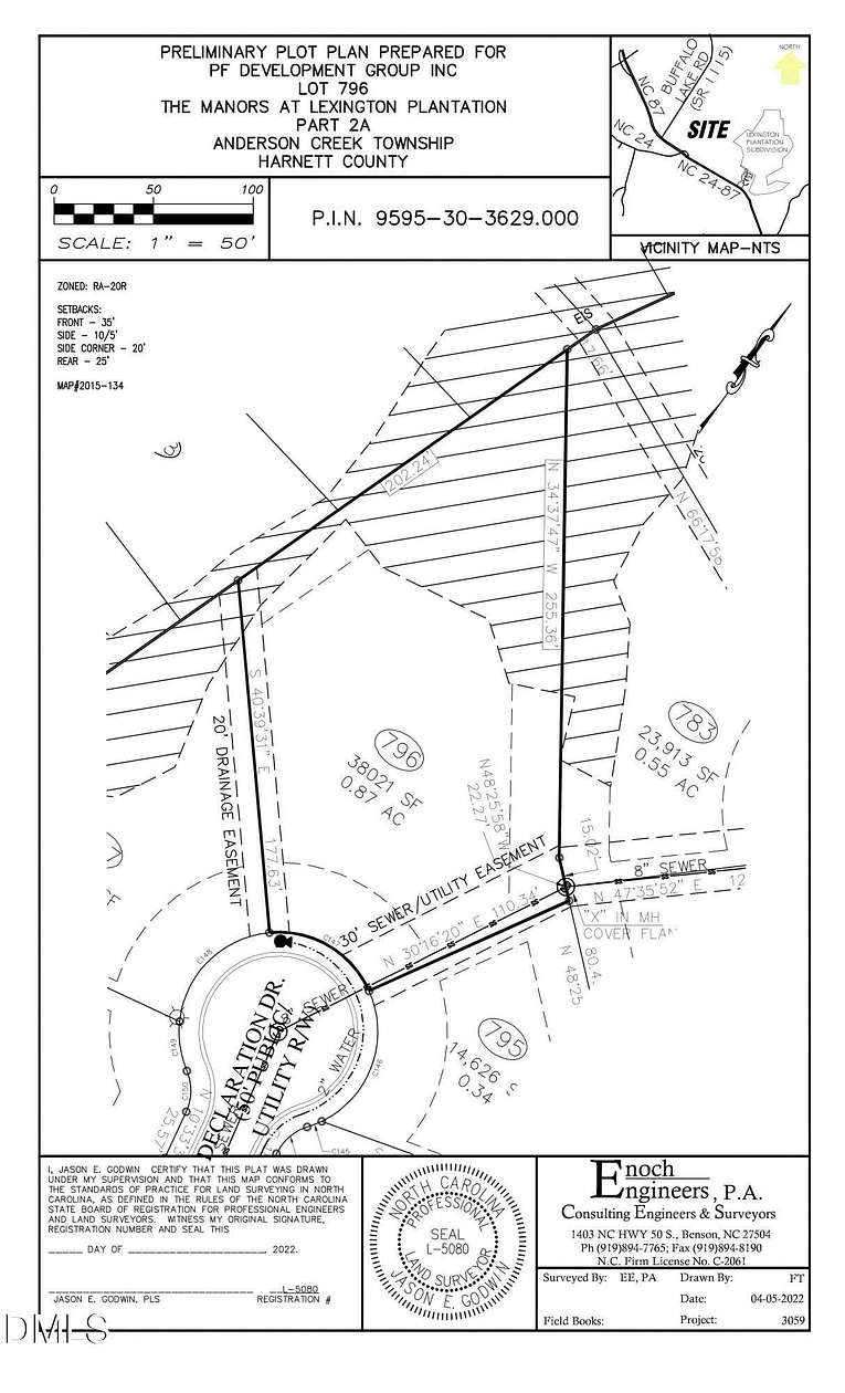 0.87 Acres of Residential Land for Sale in Cameron, North Carolina