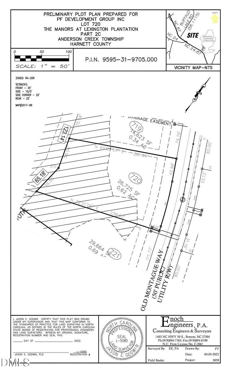 0.62 Acres of Residential Land for Sale in Cameron, North Carolina