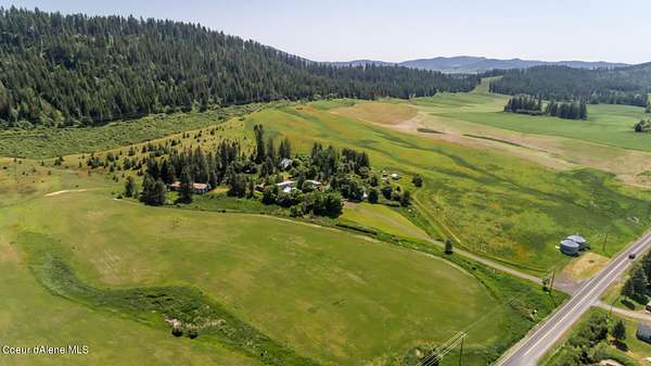 26 Acres of Recreational Land with Home for Sale in Worley, Idaho