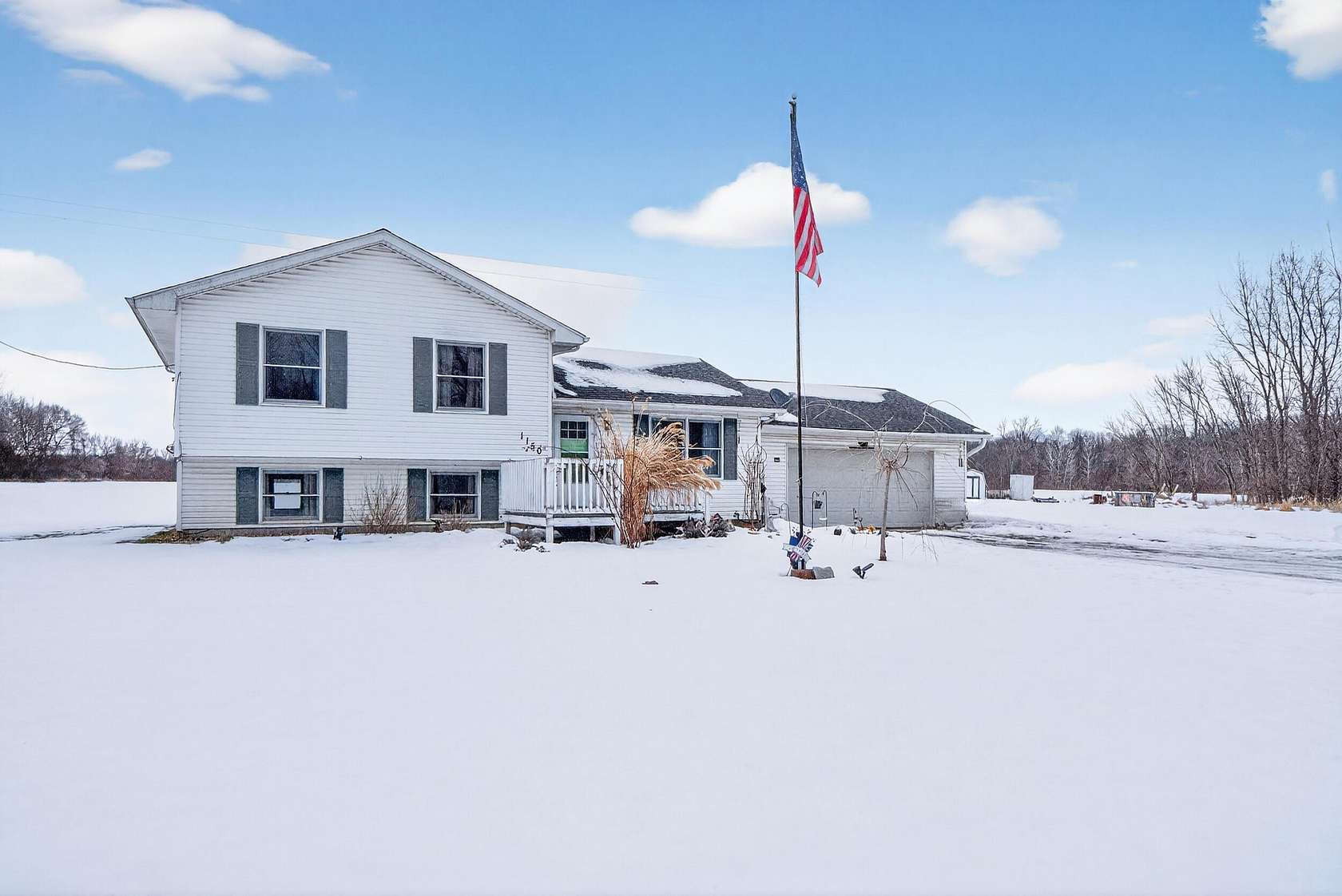 3.45 Acres of Land with Home for Sale in Rives Junction, Michigan