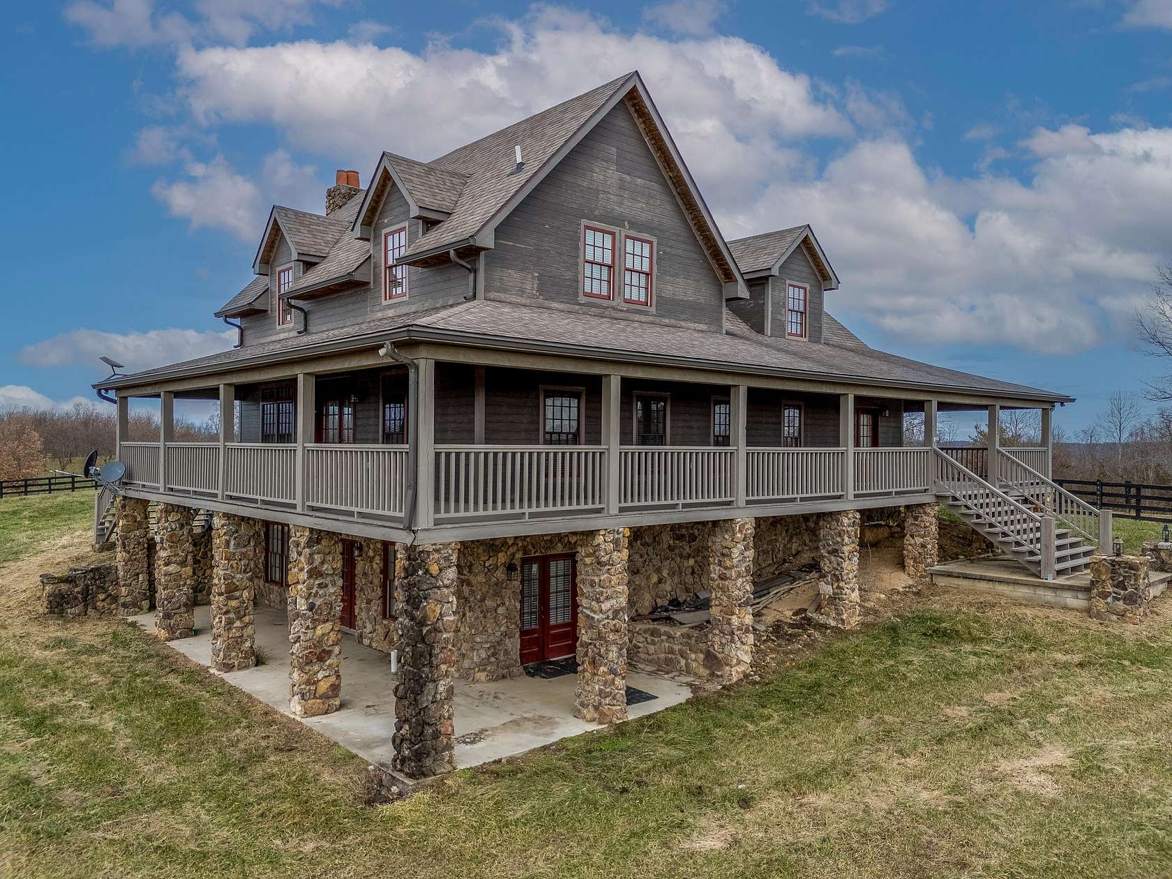 57.2 Acres of Land with Home for Sale in Olive Hill, Kentucky