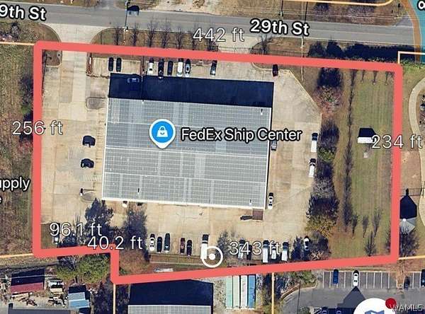2.58 Acres of Improved Commercial Land for Sale in Tuscaloosa, Alabama