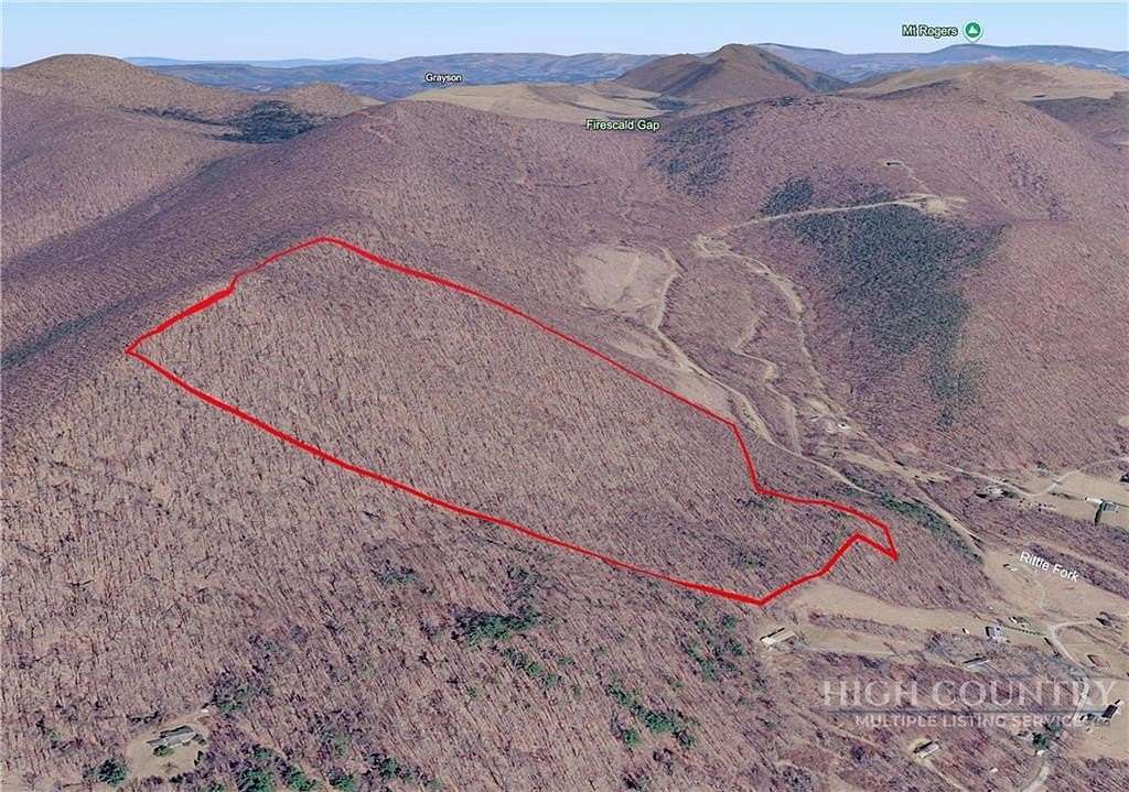 54.5 Acres of Recreational & Residential Land for Sale in Todd, North Carolina