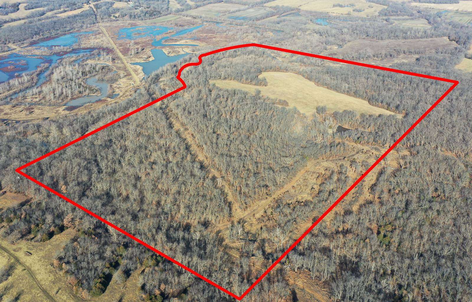 97 Acres of Recreational Land for Sale in Marceline, Missouri