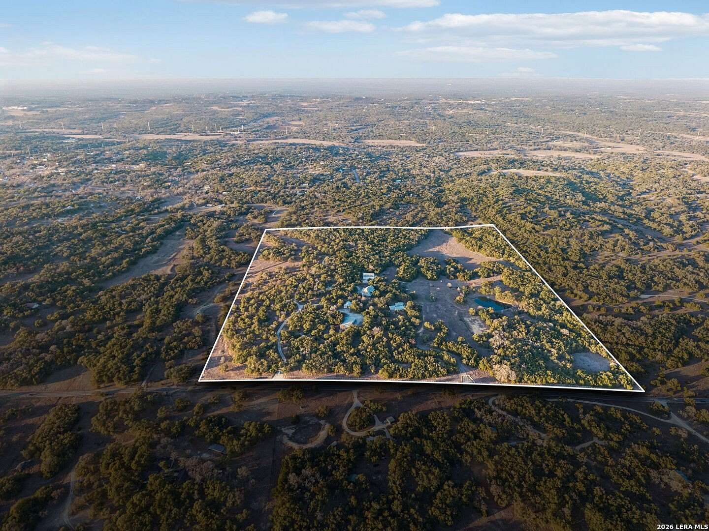 72.9 Acres of Land with Home for Sale in Bulverde, Texas