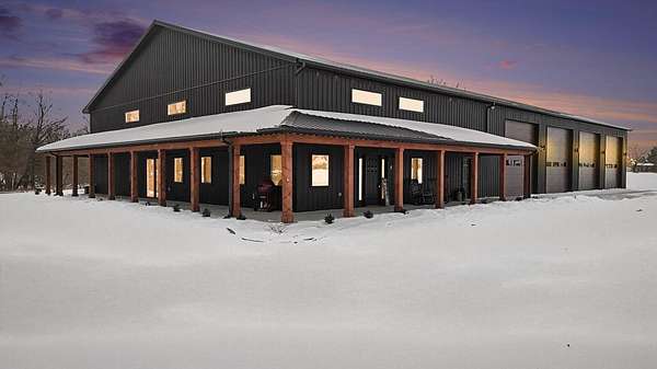 13.8 Acres of Recreational Land with Home for Sale in White Pigeon, Michigan