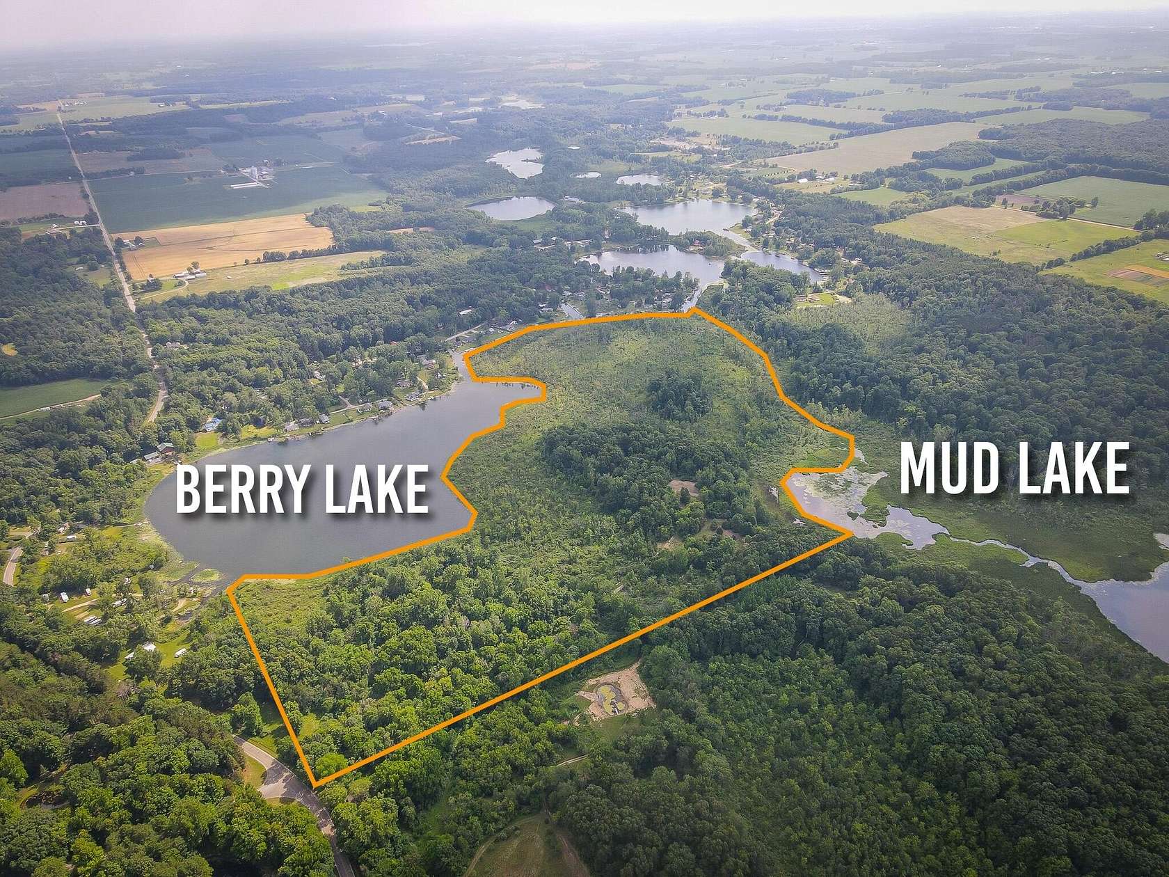 60.7 Acres of Recreational & Residential Land for Sale in Reading, Michigan