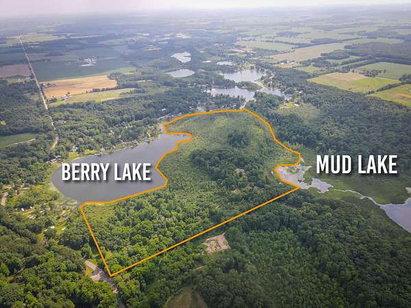 60.7 Acres of Recreational & Residential Land for Sale in Reading, Michigan