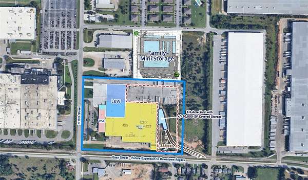 16 Acres of Mixed-Use Land for Sale in Rogers, Arkansas