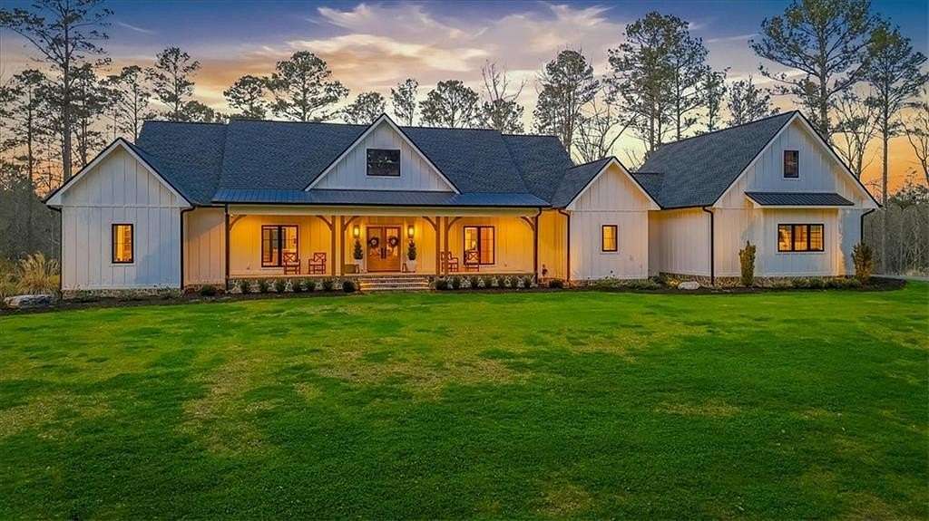36.7 Acres of Recreational Land with Home for Sale in Plainville, Georgia