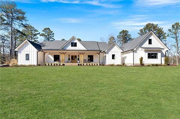 36.7 Acres of Recreational Land with Home for Sale in Plainville, Georgia