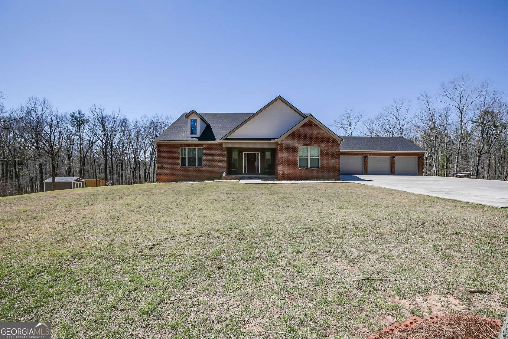 12 Acres of Land with Home for Sale in Franklin, Georgia