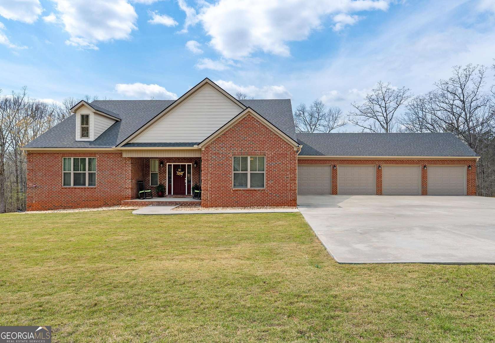 12 Acres of Land with Home for Sale in Franklin, Georgia